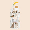 16 Pair Rotating Shoe Rack - White/SW9718AHWR
