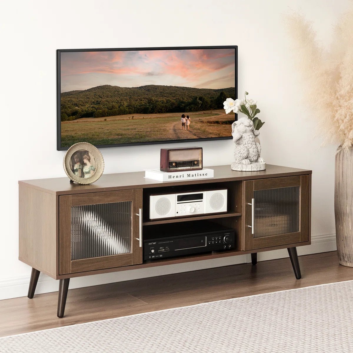 Media Console for TVs Up to 55" - Black/SW9705AHOS