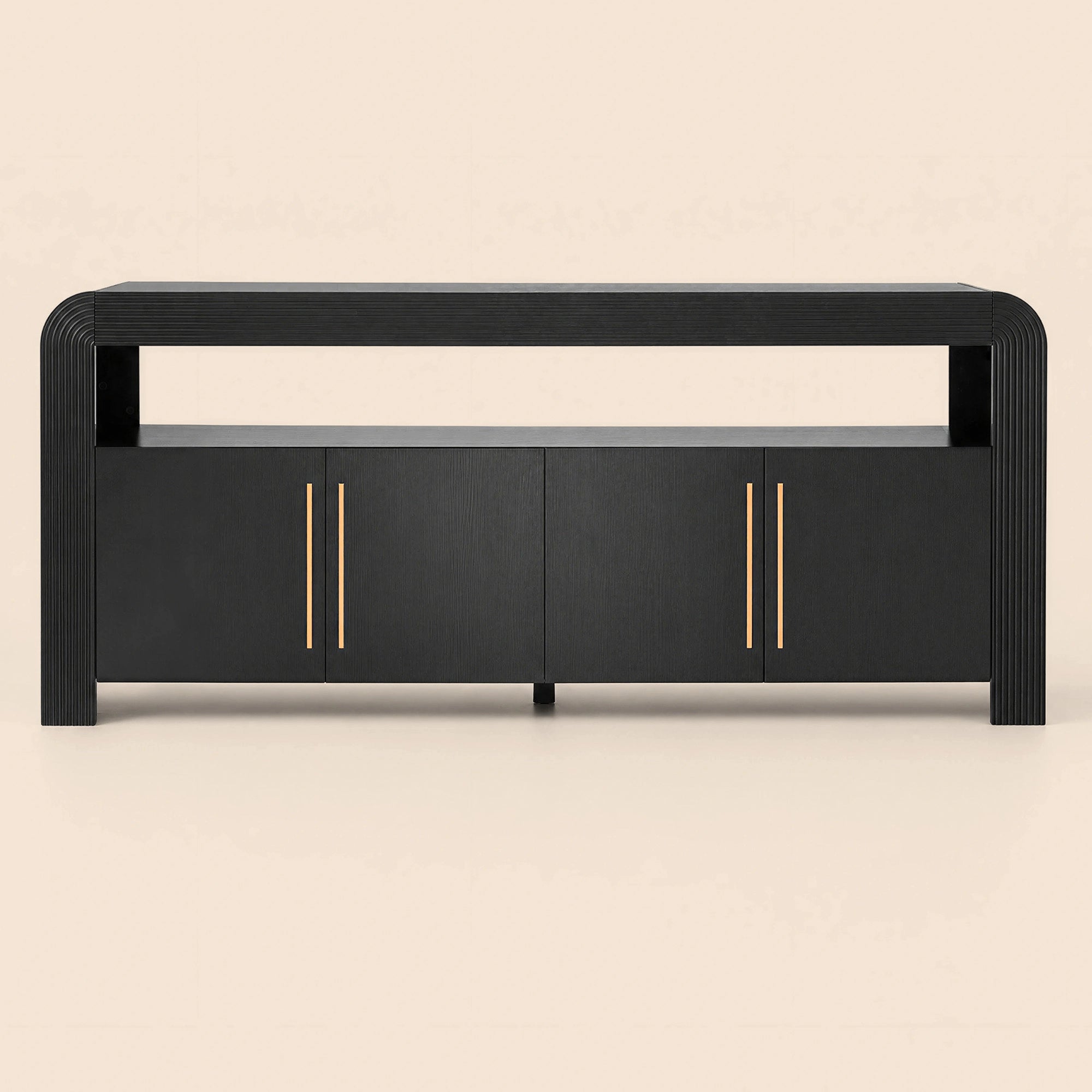 Mid Century Fluted TV Stand for TVs Up to 80" - Well Zone | Furniture That Redefines Your Home Sanctuary