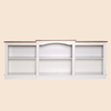 Wood LED Lightning Entertainment Center with Adjustable Shelves Fit for TVs up to 80" -/