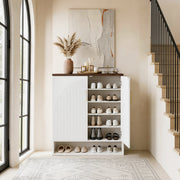 24 Pair Shoe Storage Cabinet with Adjustable Shelves - Well Zone | Furniture That Redefines Your Home Sanctuary