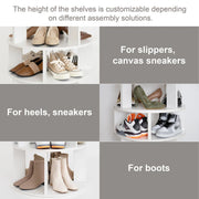 16 Pair Rotating Shoe Rack - White/SW9718AHWR