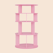 16 Pair Rotating Shoe Rack - Pink/SW9718AHIF