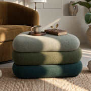 Modern Upholstered Ottoman with Hidden Storage & Lift-Top