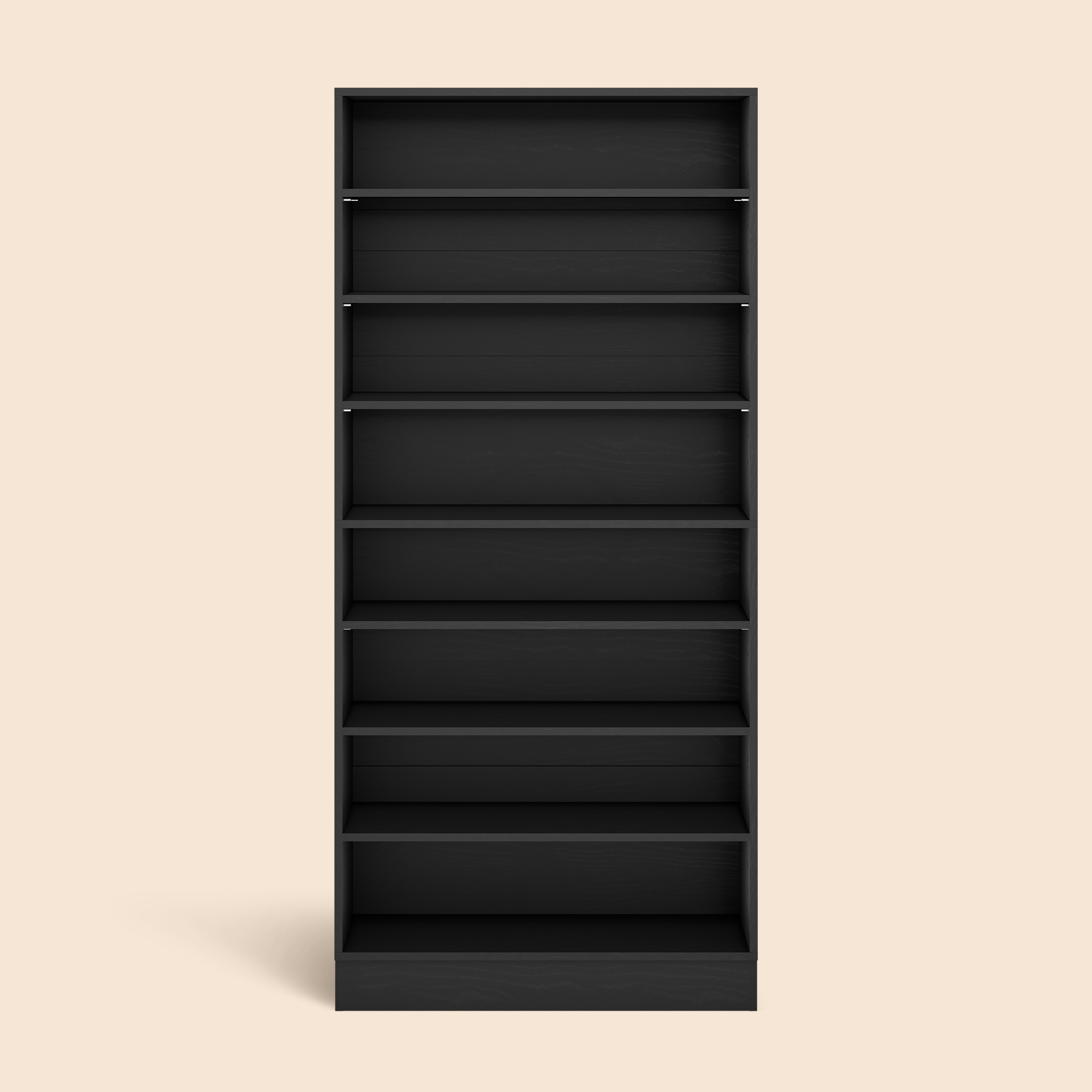 40 Pair Large Shoe Cabinet Shoe Rack with Adjustable Shelf -Black/SW9730ACKB