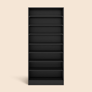 40 Pair Large Shoe Cabinet Shoe Rack with Adjustable Shelf -Black/SW9730ACKB