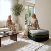 Modern Upholstered Ottoman with Hidden Storage & Lift-Top