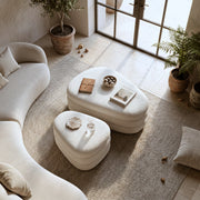 Modern Upholstered Ottoman with Hidden Storage & Lift-Top