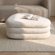 Modern Upholstered Ottoman with Hidden Storage & Lift-Top