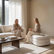 Modern Upholstered Ottoman with Hidden Storage & Lift-Top