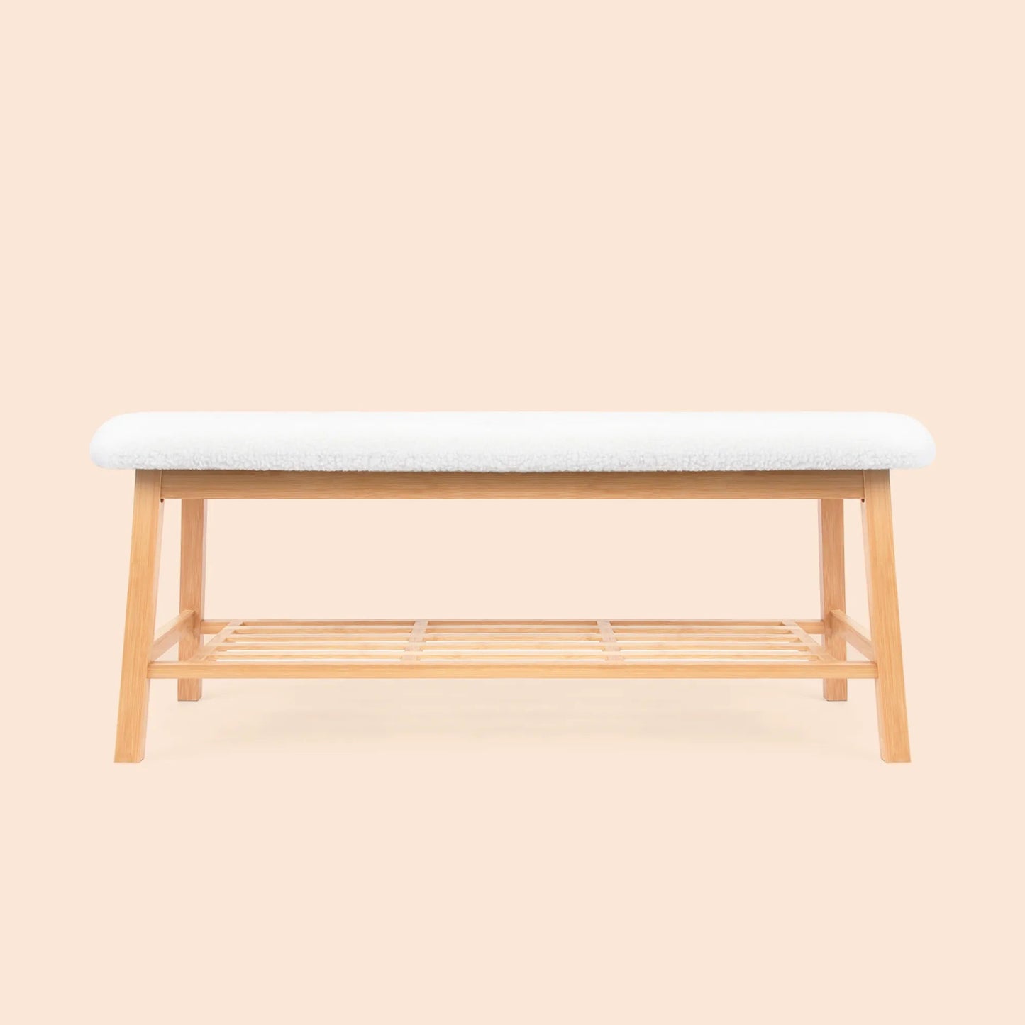 45" Entryway Storage Bench - White/SW9701AKWR