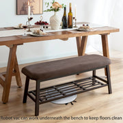 45" Entryway Storage Bench - Brown/SW9701AKNU
