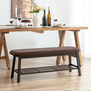 45" Entryway Storage Bench - Brown/SW9701AKNU