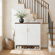 24 Pair Shoe Storage Cabinet with Adjustable Shelves - Well Zone | Furniture That Redefines Your Home Sanctuary
