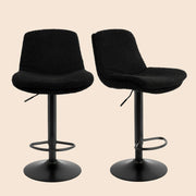 Adjustable Height Counter & Bar Stool (Set of 2) - Black/SW9721ALKAQ2