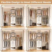 Expandable Closet System Fits 2–9.7 ft Wide - /SW9741BKWR