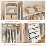 Expandable Closet System Fits 2–9.7 ft Wide - /SW9741BKWR