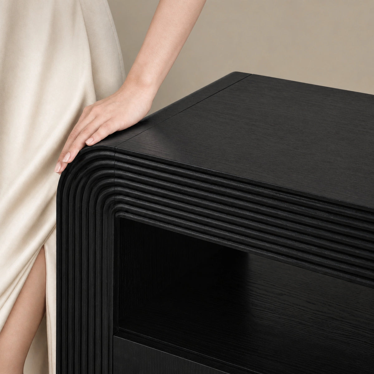 Mid Century Fluted TV Stand for TVs Up to 80" - Well Zone | Furniture That Redefines Your Home Sanctuary