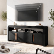 Mid Century Fluted TV Stand for TVs Up to 80" - Well Zone | Furniture That Redefines Your Home Sanctuary
