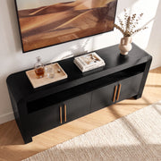 Mid Century Fluted TV Stand for TVs Up to 80" - Well Zone | Furniture That Redefines Your Home Sanctuary