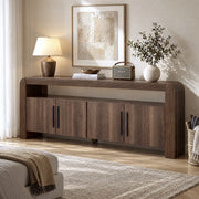 Mid Century Fluted TV Stand for TVs Up to 80" - Well Zone | Furniture That Redefines Your Home Sanctuary