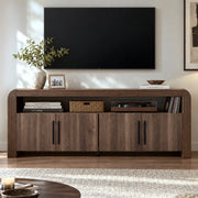 Mid Century Fluted TV Stand for TVs Up to 80" - Well Zone | Furniture That Redefines Your Home Sanctuary